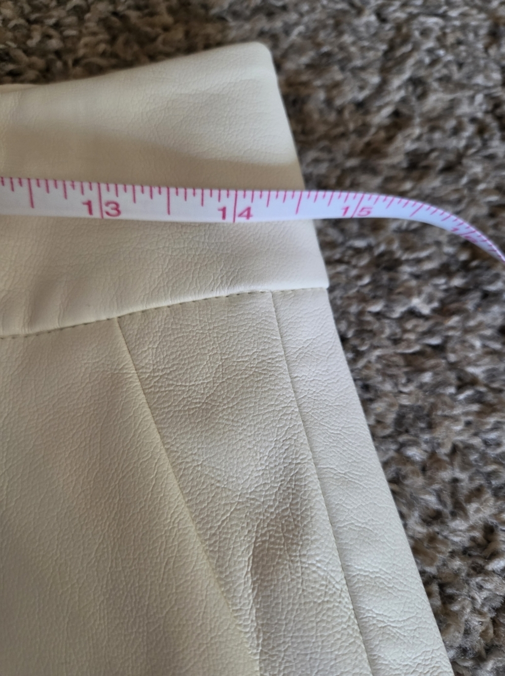 Alice + Olivia Cream Wide-Leg Trousers - Picture 5 of 11